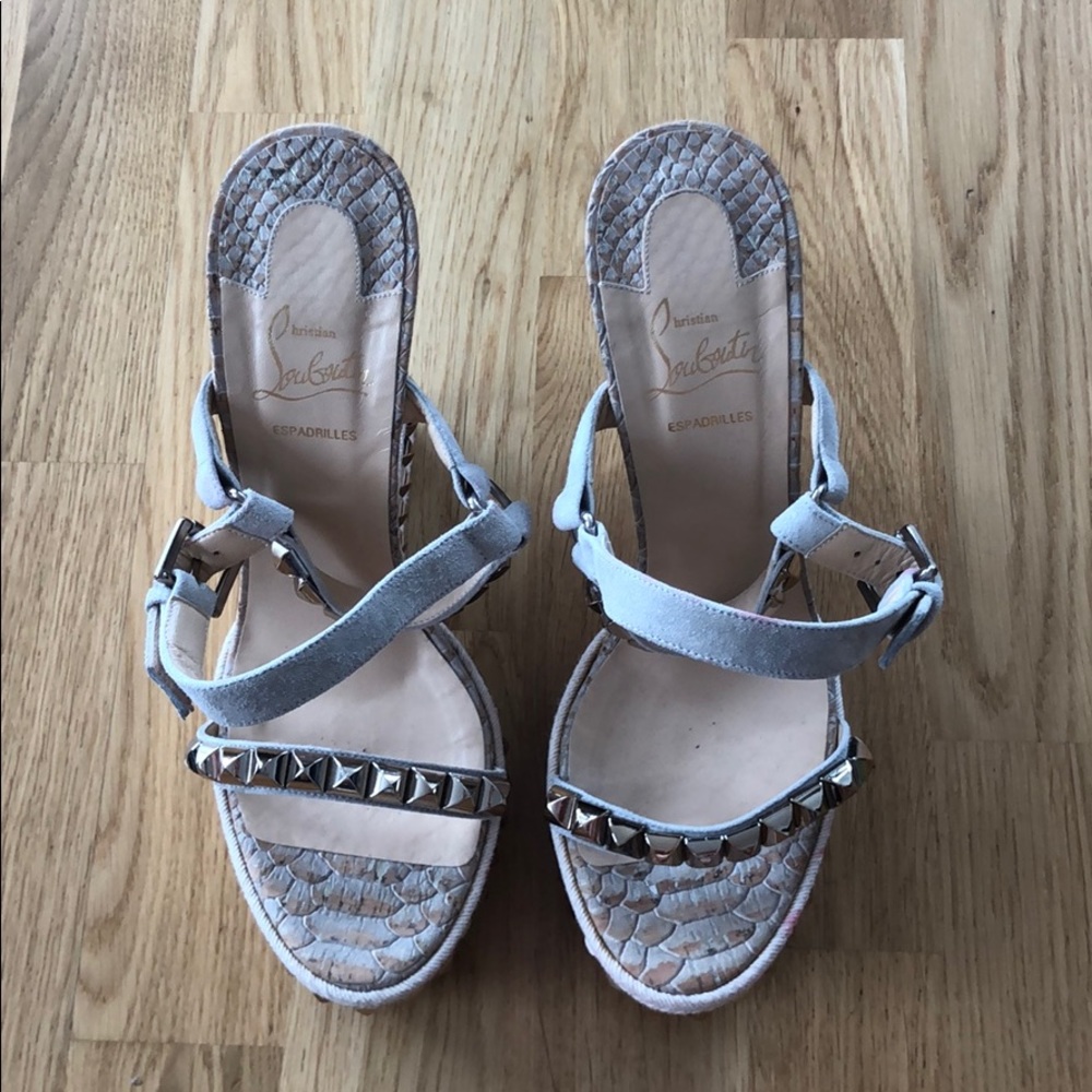 Christian Louboutin only worn once!